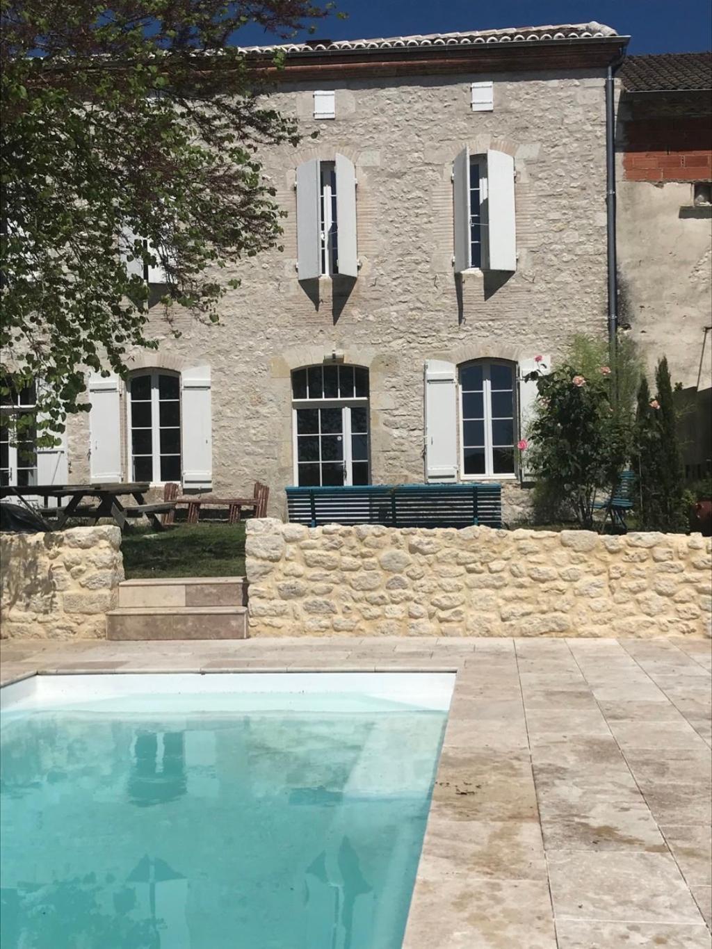 Le Gite Des Carmes Villa Lauzerte Dış mekan fotoğraf